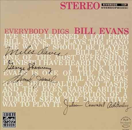 Bill Evans - Everybody Digs Bill Evans Vinyl