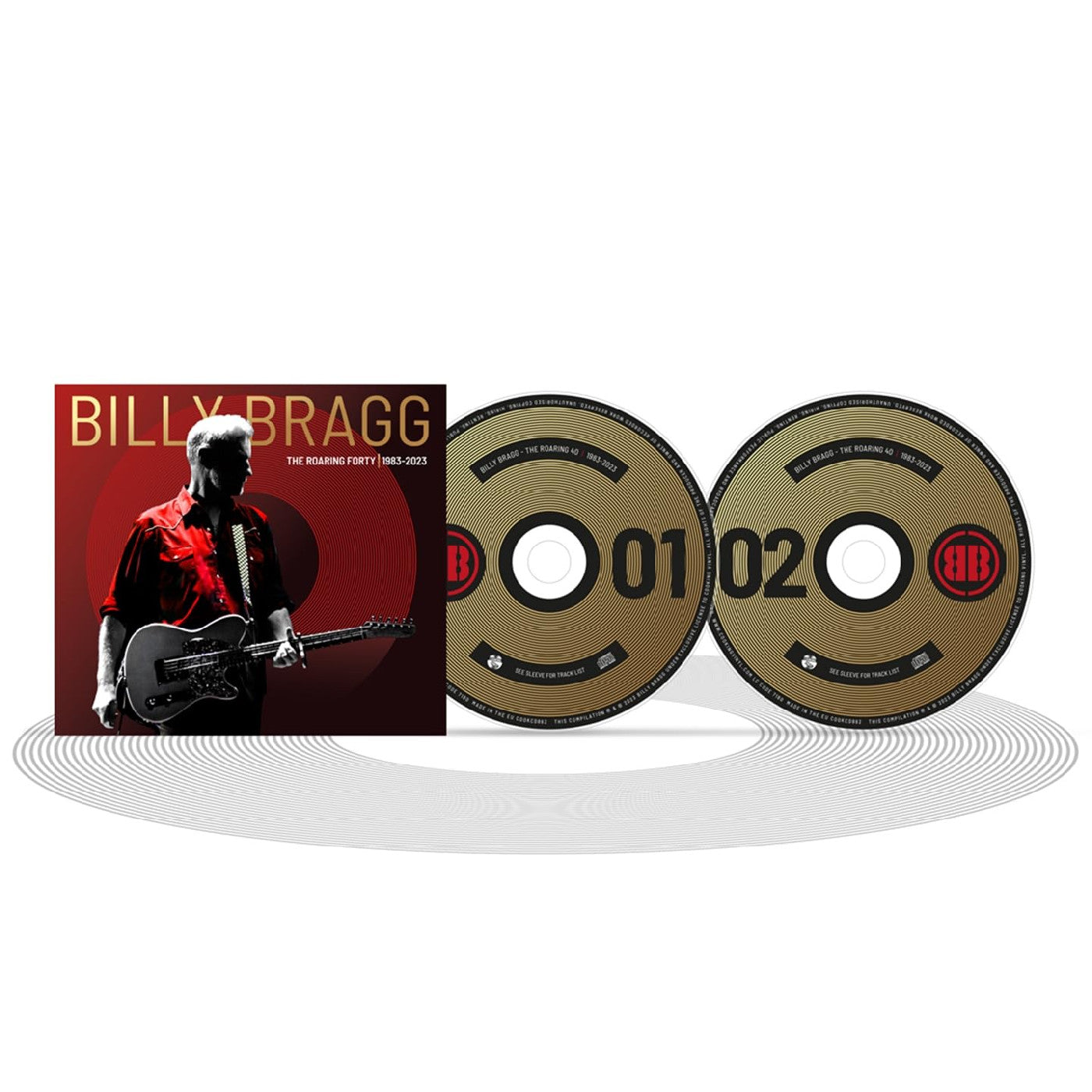 Billy Bragg - The Roaring Forty | 1983-2023 (Deluxe Edition) CD
