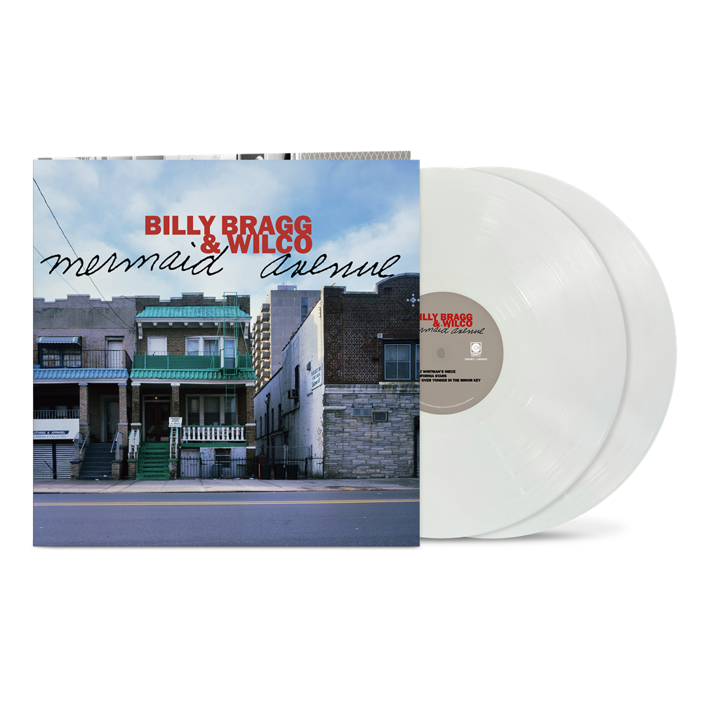 Billy Bragg & Wilco - Mermaid Avenue (Limited, Indie Exclusive, 180G) [White Eco-Mix Vinyl] [2LP] Vinyl