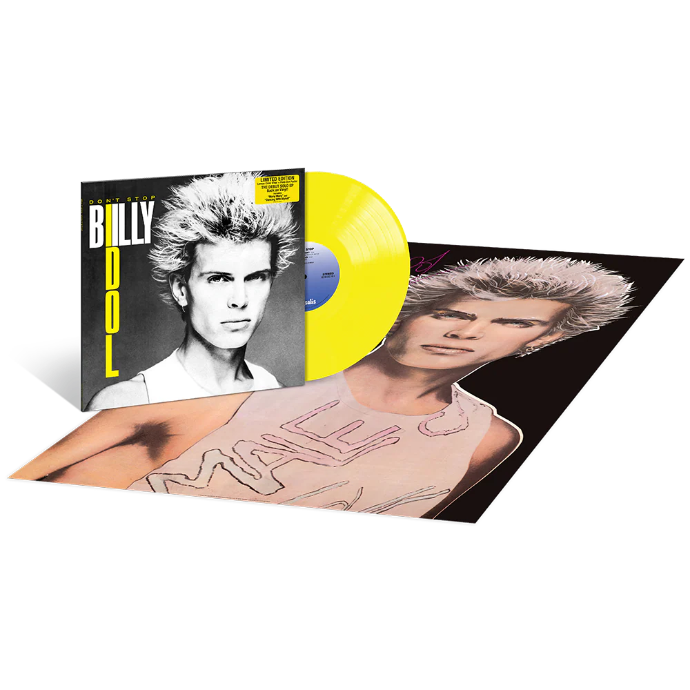 Billy Idol - Don't Stop (Extended Play) (Limited Edition, "Lemon Jelly" Colored Vinyl) Vinyl