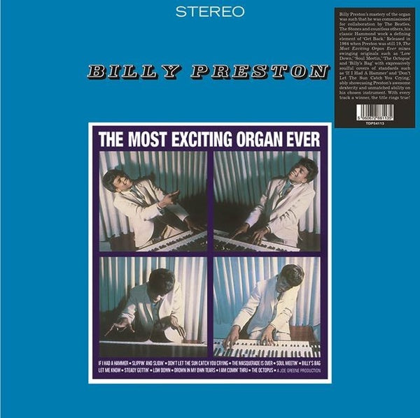 Billy Preston - The Most Exciting Organ Ever Vinyl LP