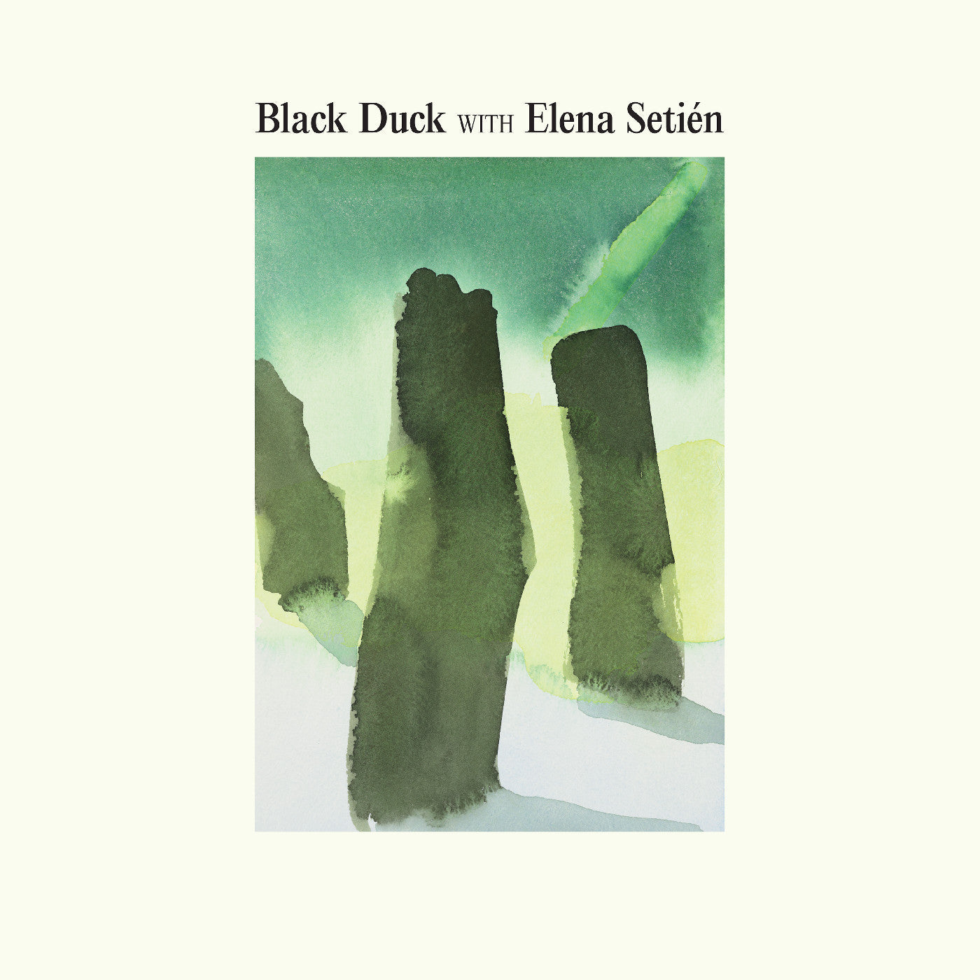 Black Duck With Elena Setién - Black Duck With Elena Setién (Indie Exclusive, Coke Bottle Clear Vinyl) Vinyl