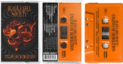 Black Label Society - Engines of Demolition - Orange Shell Cassette