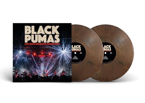Black Pumas - Live From Brooklyn Paramount (Limited Edition, Brooklyn Brownstone Colored Vinyl) (2 Lp's) Vinyl
