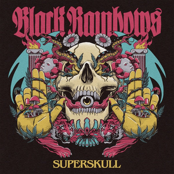 BLACK RAINBOWS - Superskull (Pink/Black/Blue Vinyl) Vinyl 2LP