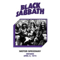 Black Sabbath - Motor Speedway, Ontario, CA, June 4th 1974 [Import] Vinyl