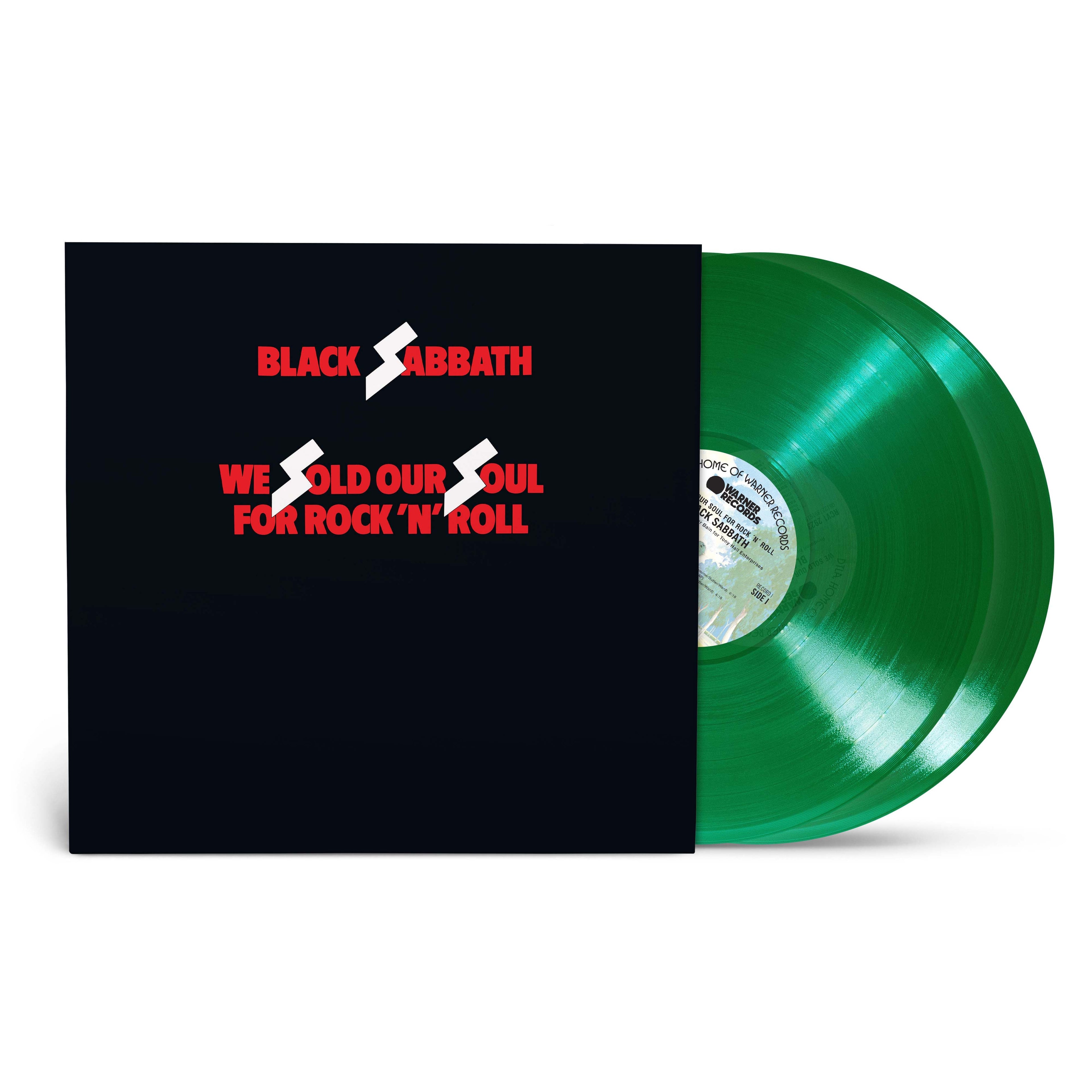 Black Sabbath - We Sold Our Souls To Rock 'N' Roll (RKTBR25)(2LP Translucent Green Vinyl) Vinyl