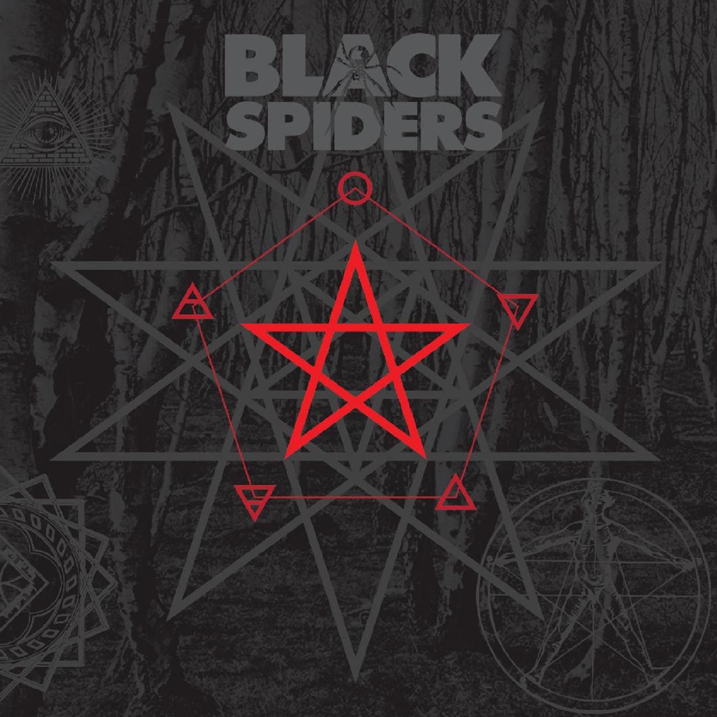 Black Spiders - Black Spiders (SILVER VINYL) Vinyl LP Silver Vinyl