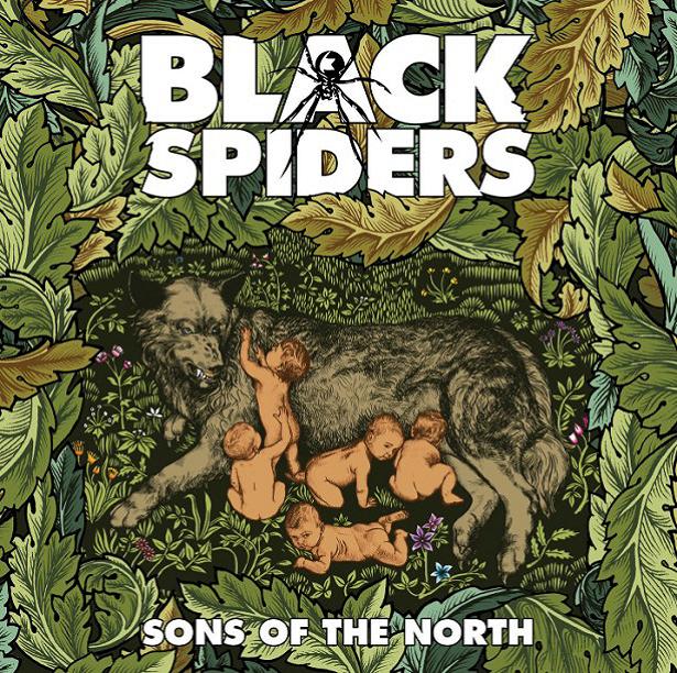Black Spiders - Sons Of The North Vinyl Single LP