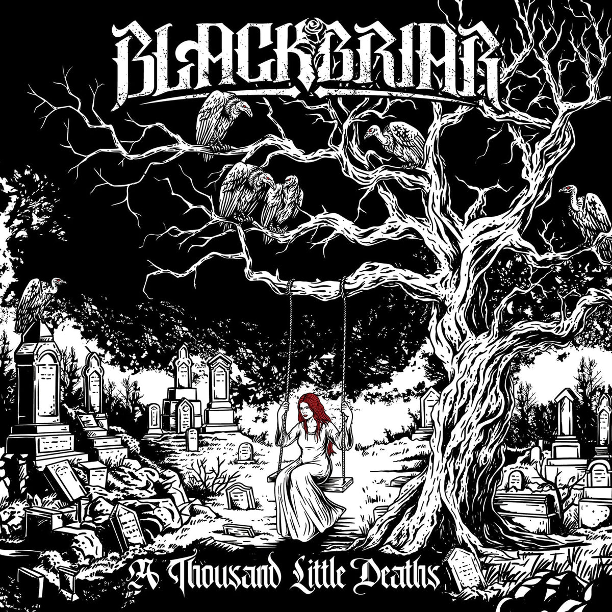 Blackbriar - A Thousand Little Deaths (Curacao Vinyl) Vinyl