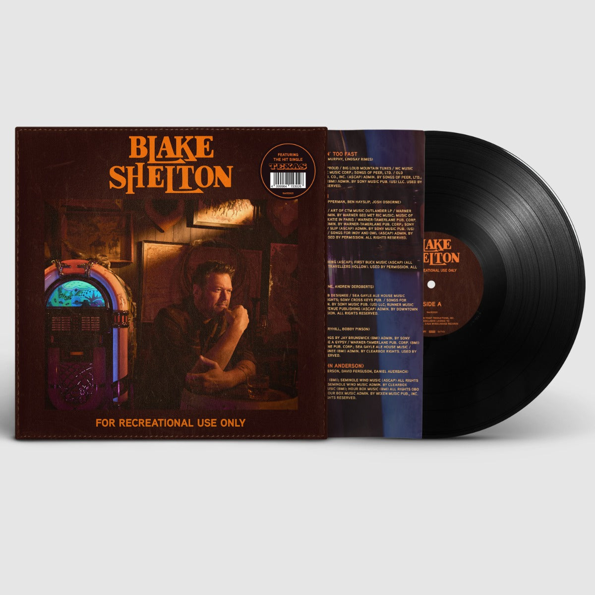 Blake Shelton - For Recreational Use Only [Lp] Vinyl