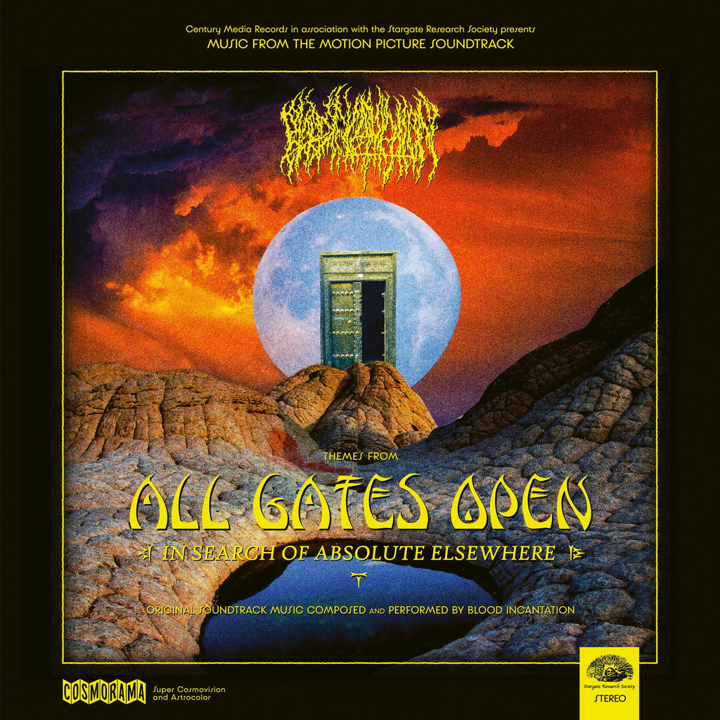 Blood Incantation - All Gates Open (Original Soundtrack) (Limited Edition, Algae Colored Vinyl, Blu-ray) (2 Lp's) Vinyl