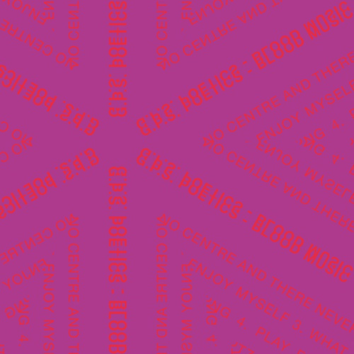 BLOOD MUSIC - GPS Poetics CD CD