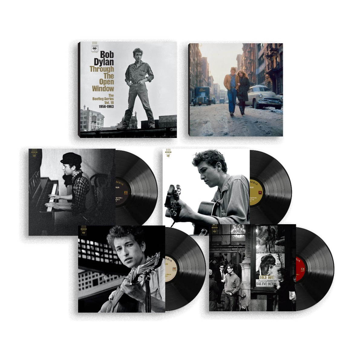 Bob Dylan - The Bootleg Series Vol. 18: Through The Open Window 1956-1963 Highlights [4LP Box Set] Vinyl