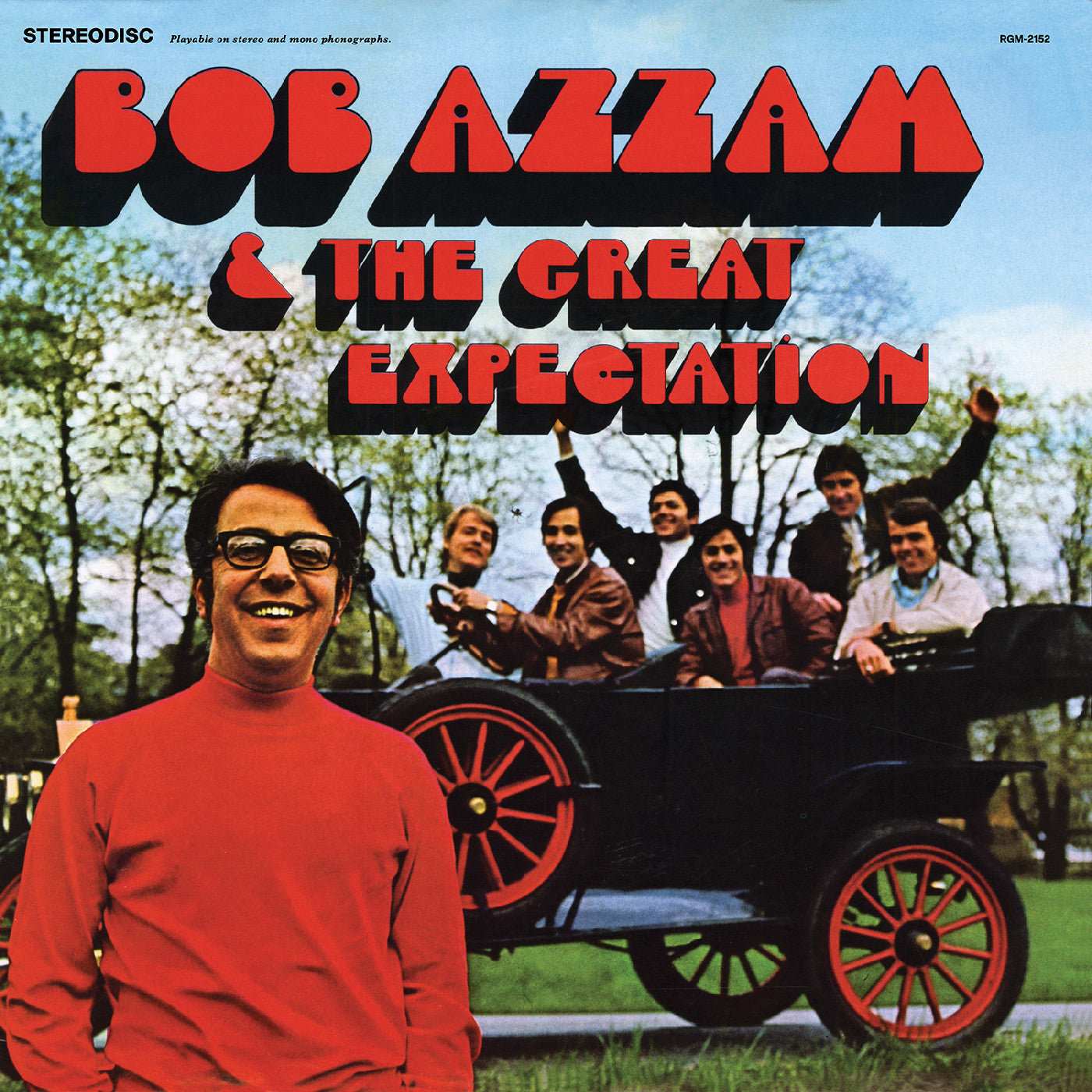 Bob & The Great Expectation Azzam - Bob Azzam & The Great Expectation - Remastered (Fire Orange Vinyl) Vinyl