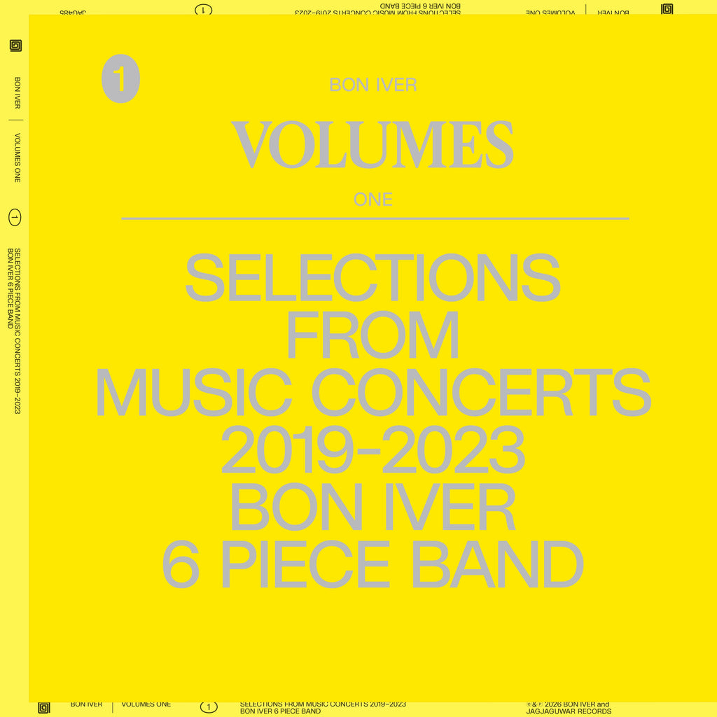 Bon Iver - Volumes: One Selections From Music Concerts 2019-2023 6 Piece Band Vinyl