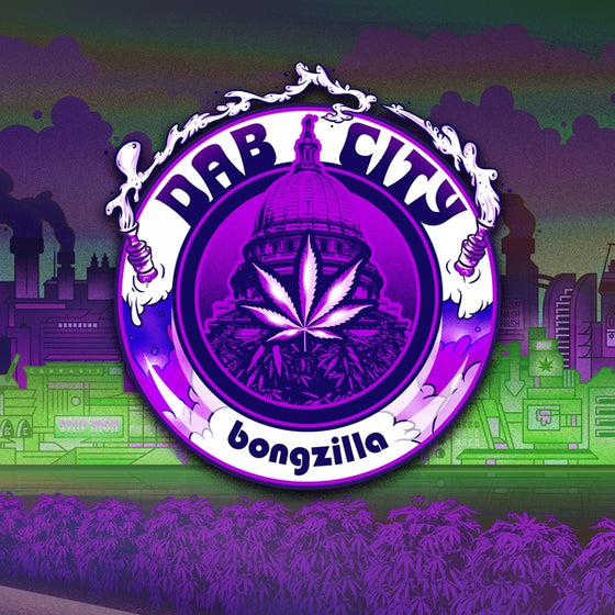 BONGZILLA - Dab City (White/Green/Purple Vinyl) Vinyl 2LP