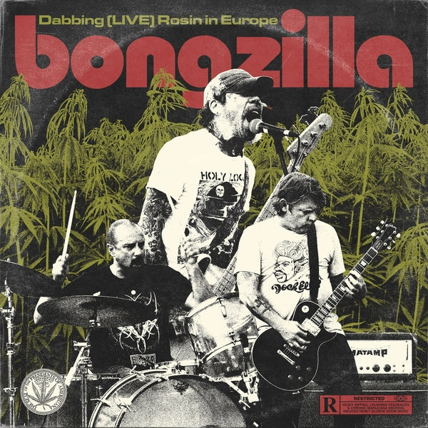 BONGZILLA - Dabbing (LIVE) Rosin in Europe (Green/Pink Splatter Vinyl) Vinyl LP