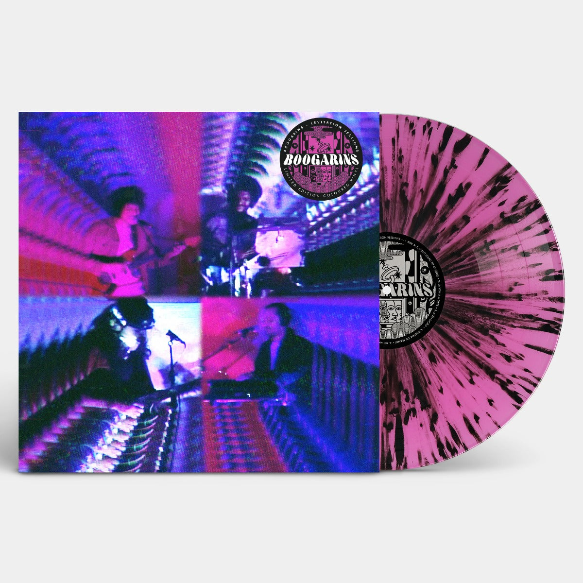 Boogarins - Levitation Sessions (Indie exclusive "Poluçăo Noturna" Splatter Colored Vinyl) Vinyl