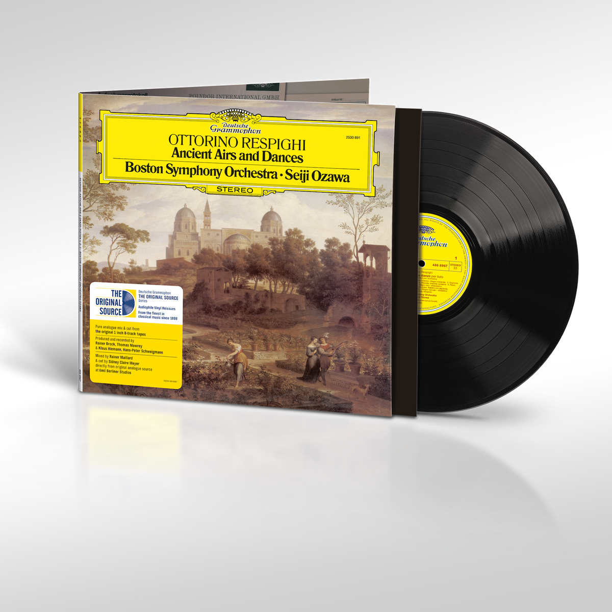 Boston Symphony Orchestra/Seiji Ozawa - Respighi: Ancient Airs and Dances (The Original Source Series) (180G) [LP] Vinyl
