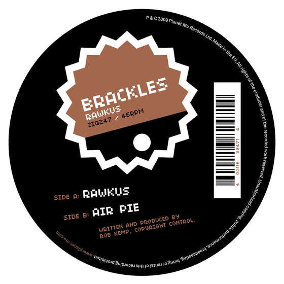 Brackles - Rawkus - 12" Vinyl 12 inch