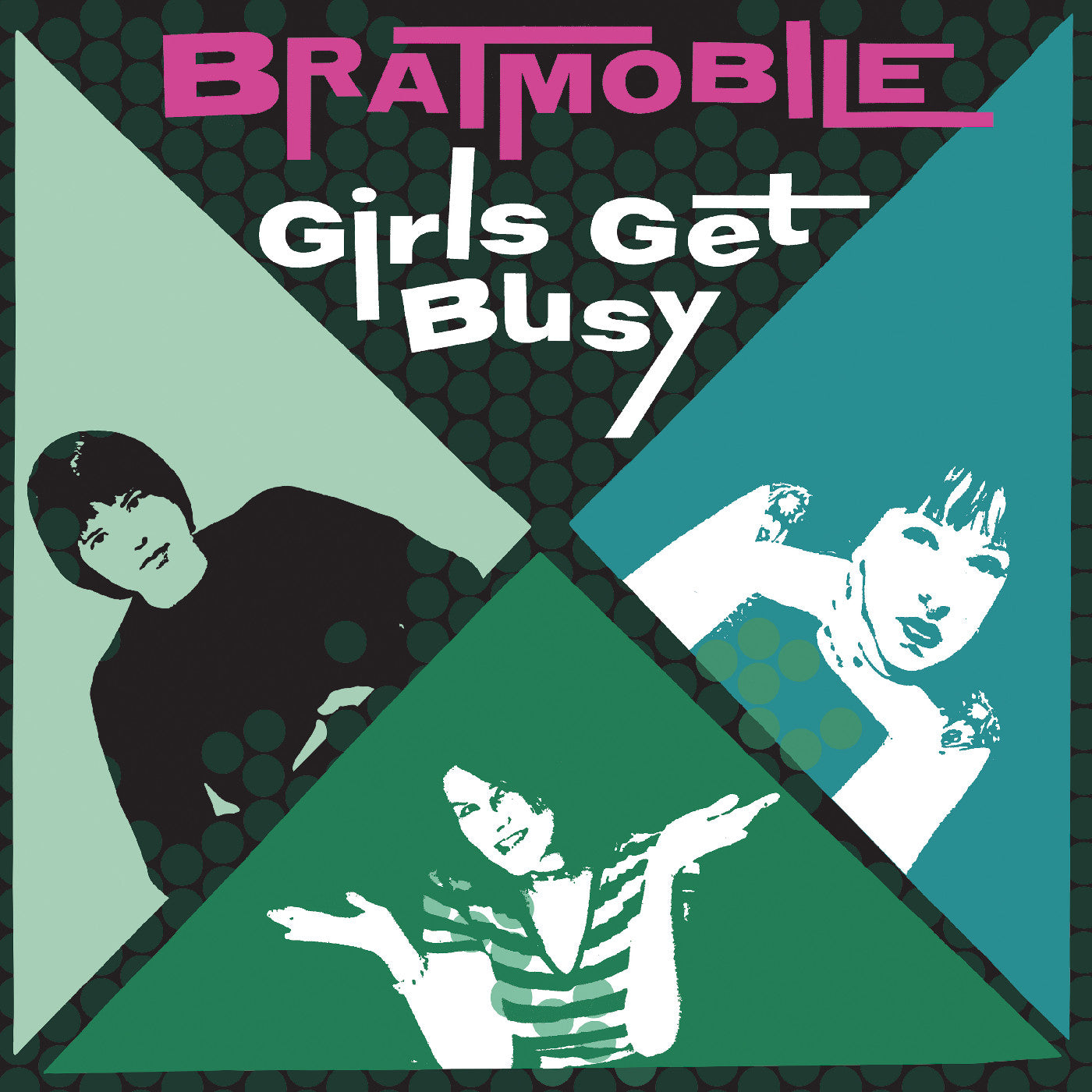 Bratmobile - Girls Get Busy (EVERGREEN VINYL) Vinyl LP, Evergreen Vinyl, Insert w/ Lyrics & Photos