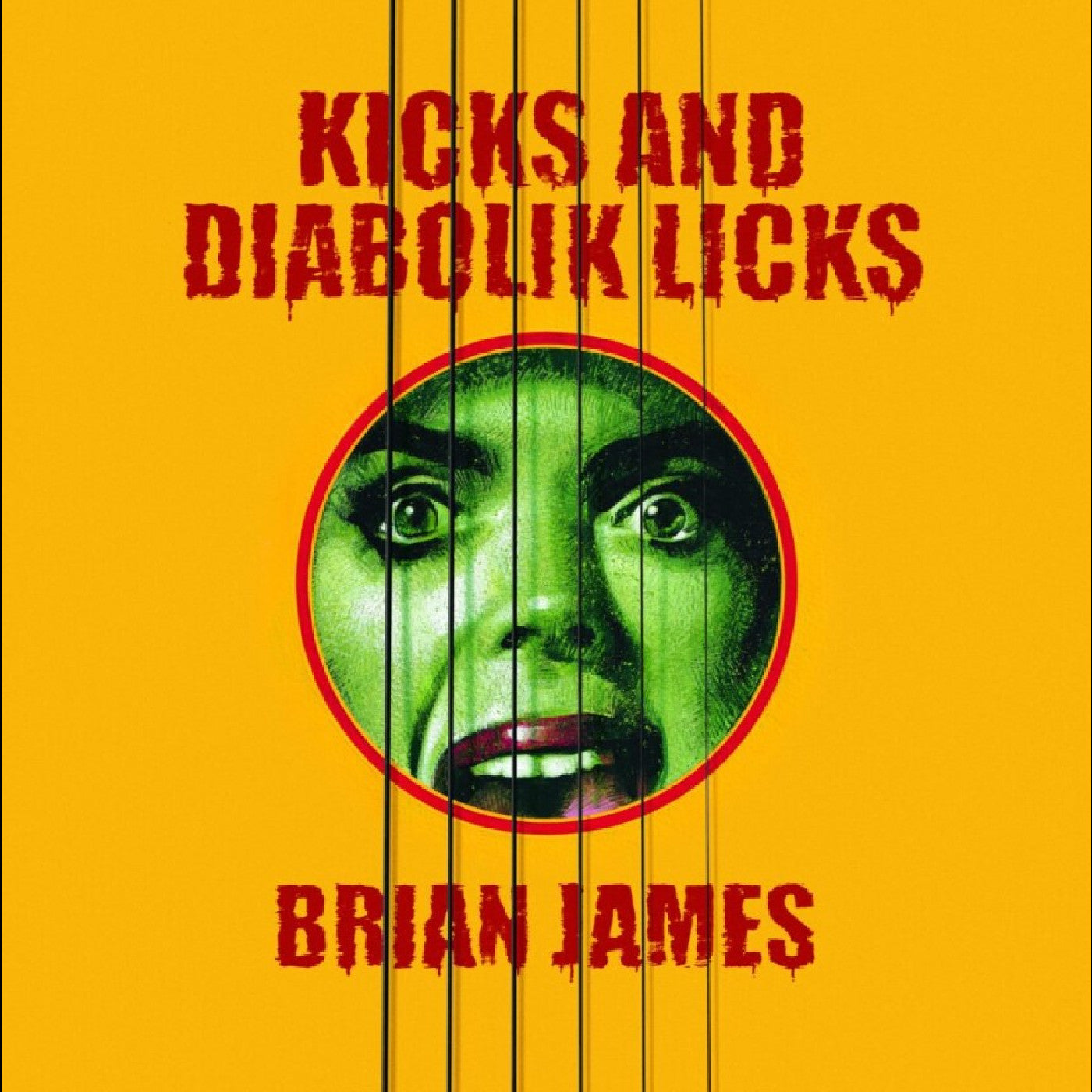 Brian James - Kicks…And Diabolik Licks CD