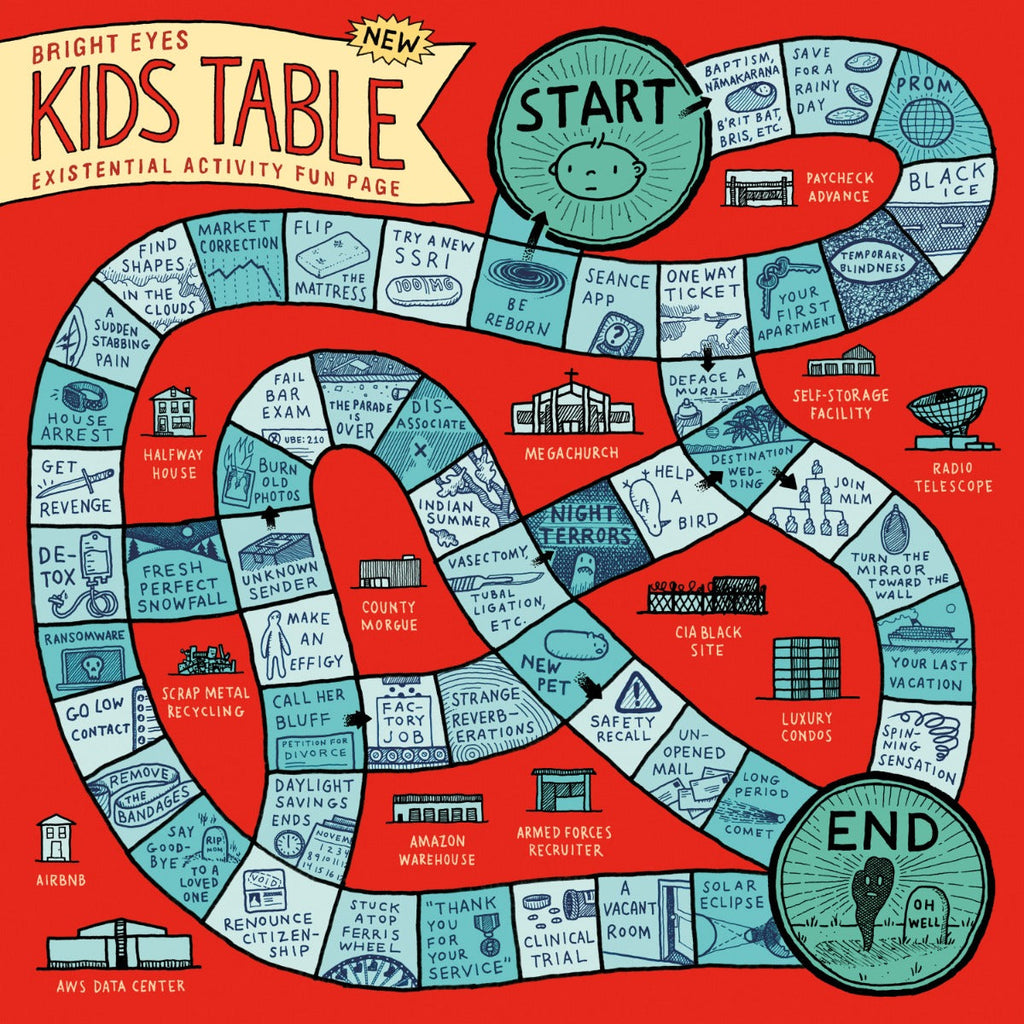 Bright Eyes' - Kids Table Ep [Black Vinyl] Vinyl
