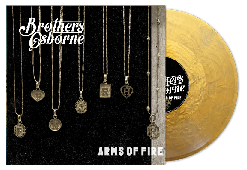 Brothers Osborne - Arms Of Fire: 10th Anniversary Edition (Limited Edition, Gold Colored Vinyl) (7" Single) Vinyl
