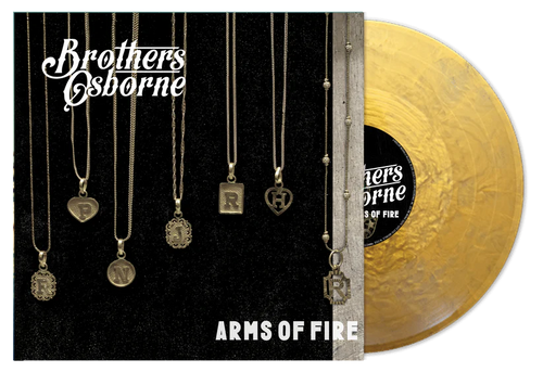 Brothers Osborne - Arms Of Fire: 10th Anniversary Edition (Limited Edition, Gold Colored Vinyl) (7" Single) Vinyl