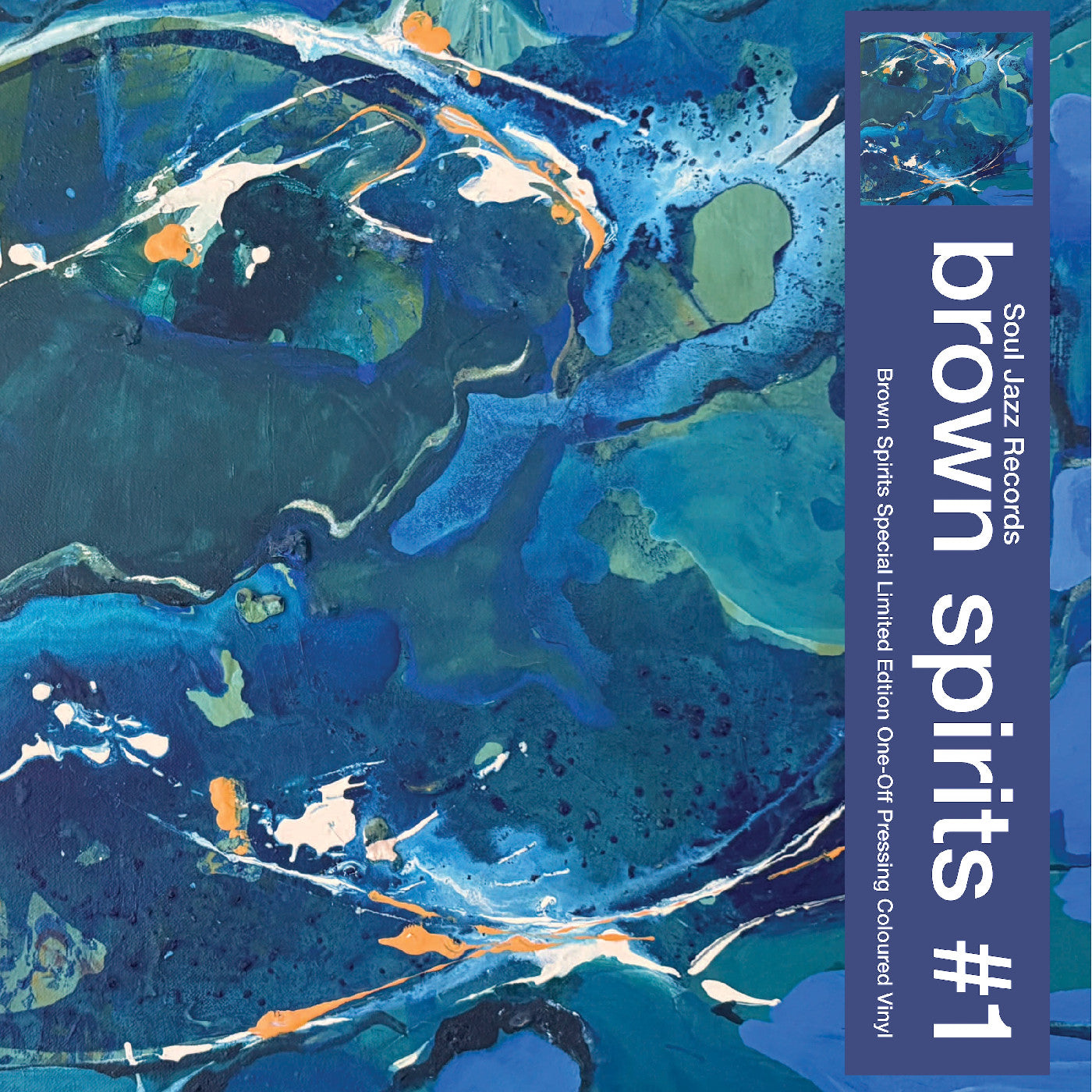 Brown Spirits - Brown Spirits #1 (Indie Exclusive, Blue Vinyl) Vinyl