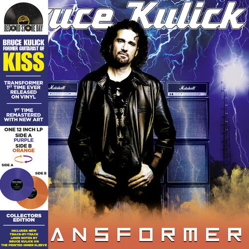 Bruce Kulick - Transformer (RSD Exclusive, Limited Edition, Purple & Orange Colored Vinyl, Deluxe Edition, Reissue) Vinyl