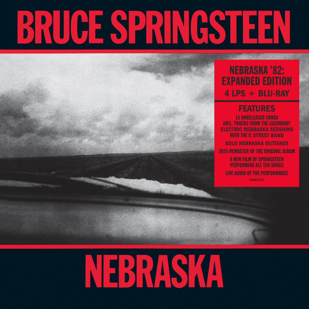Bruce Springsteen - Nebraska 82: Expanded Edition (4LP + Blu-Ray Box Set) Vinyl