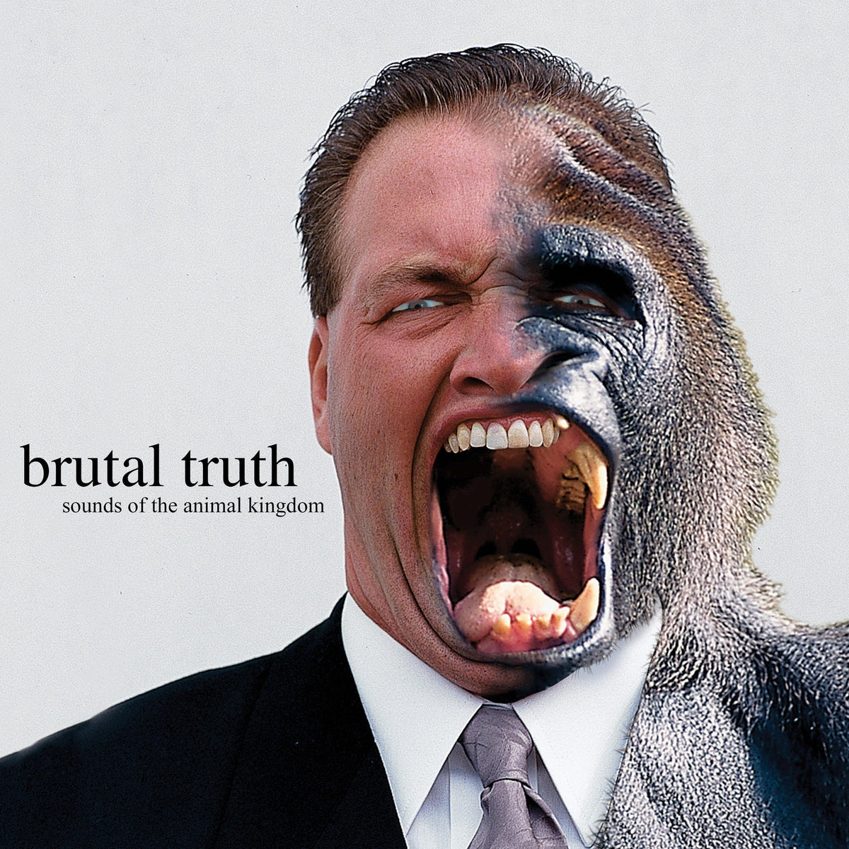Brutal Truth - Sounds Of The Animal Kingdom (2026 Reissue) [Bone White With Splatter] [2LP] Vinyl