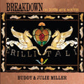 Buddy & Julie Miller Miller - Breakdown On 20th Ave. South Vinyl 12" Vinyl Single Jacket, 150g vinyl, Standard Black Vinyl