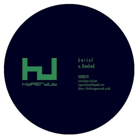 Burial - Kindred EP Vinyl LP 180g 12" EP