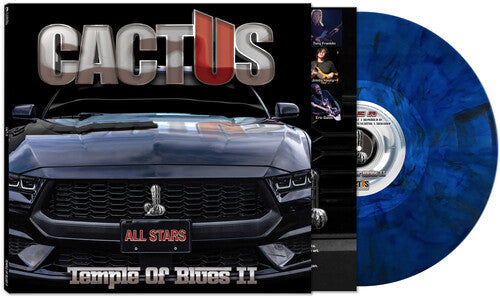 Cactus - Temple Of Blues Ii - All-Stars [Blue Marbled Vinyl] Vinyl