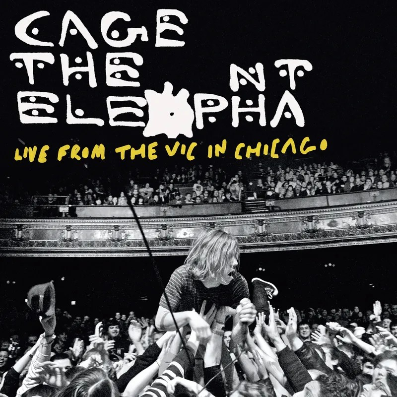 Cage The Elephant - Live From The Vic In Chicago (RSD Exclusive, Limited Edition, Vibrant Yellow & Black Splatter Colored Vinyl) (2 Lp's) Vinyl