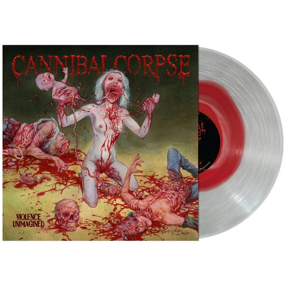 Cannibal Corpse - Violence Unimagined (Limited Edition, Clear with Red Splatter Colored Vinyl, Uncensored Version) Vinyl