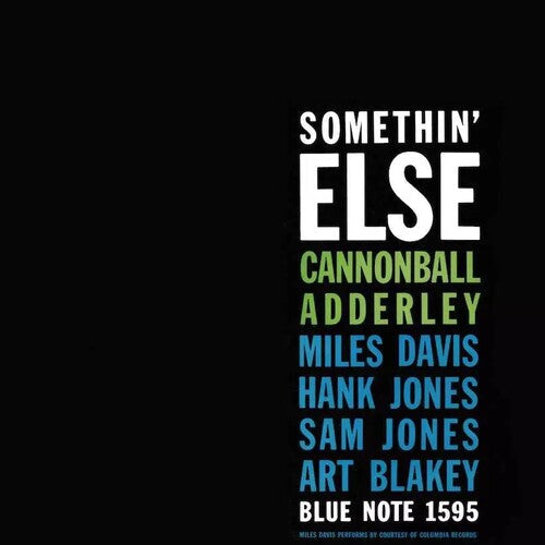 Cannonball Adderley - Somethin Else (Blue Note Essentials Series) Vinyl