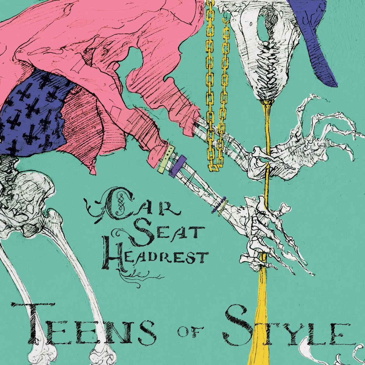 Car Seat Headrest - Teens of Style (Digital Download Card) Vinyl LP standard Jacket