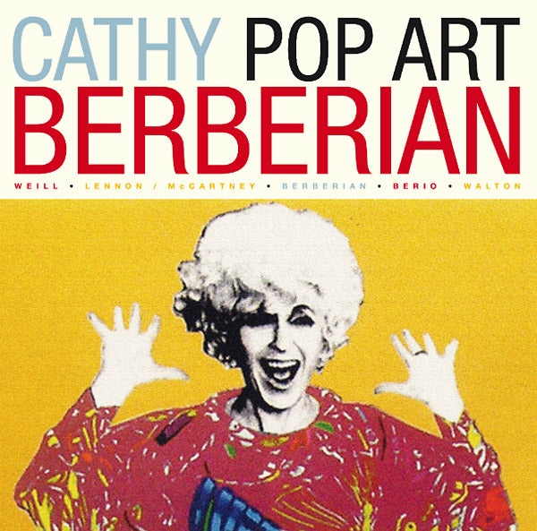 CATHY BERBERIAN - Pop Art Vinyl LP