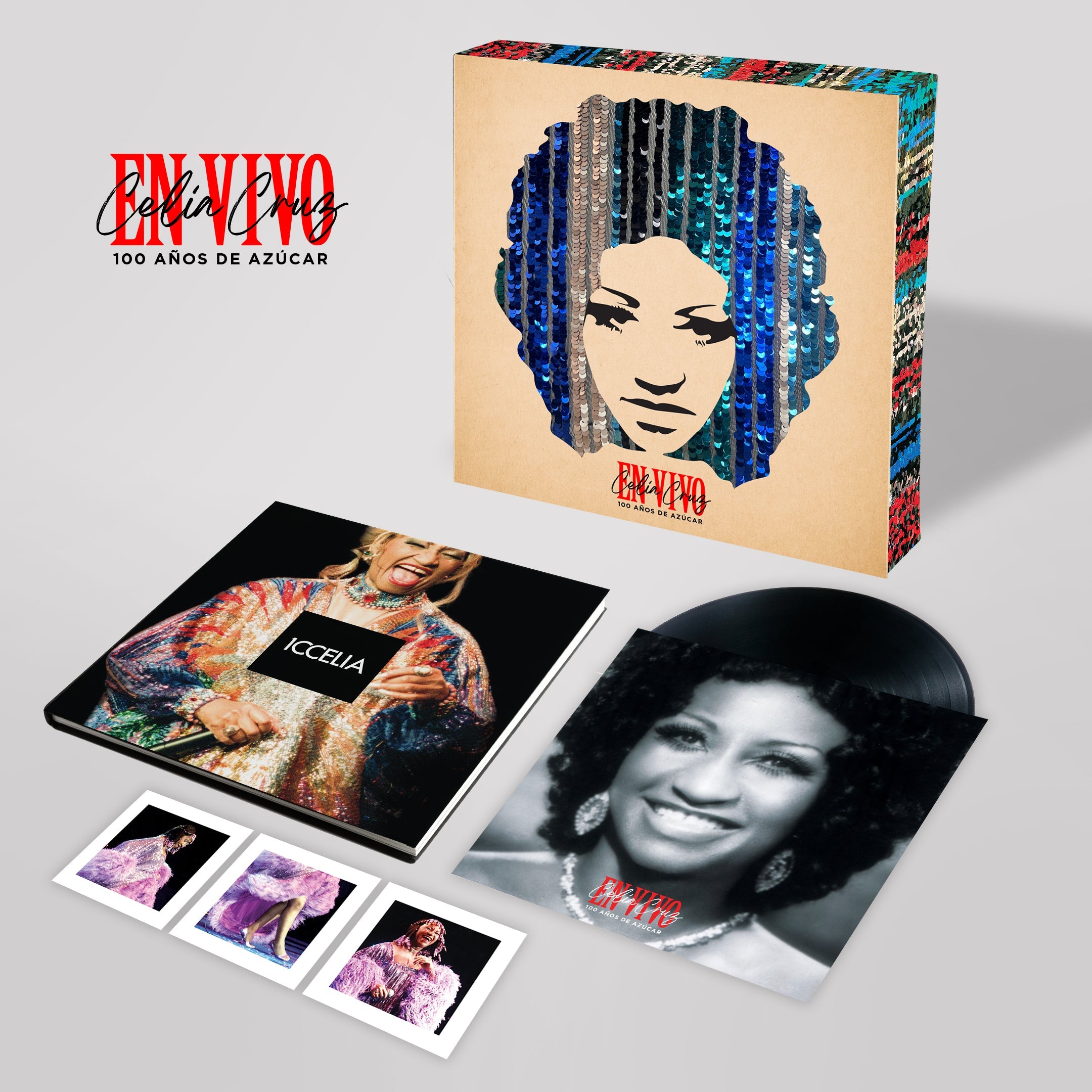 Celia Cruz - En Vivo - 100 Anos De Azucar (Box Set) Vinyl Box Set