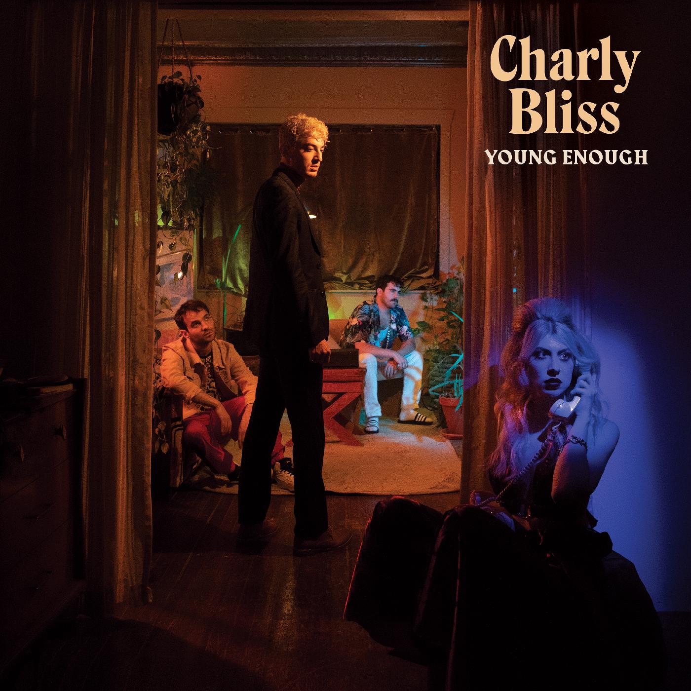 Charly Bliss - Young Enough (BLUE VINYL) Vinyl LP on Translucent Blue Vinyl