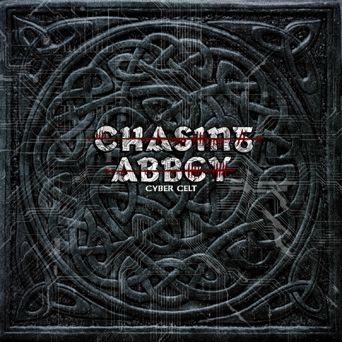 Chasing Abbey - Cyber Celt [Green & Black Marbled Vinyl] Vinyl