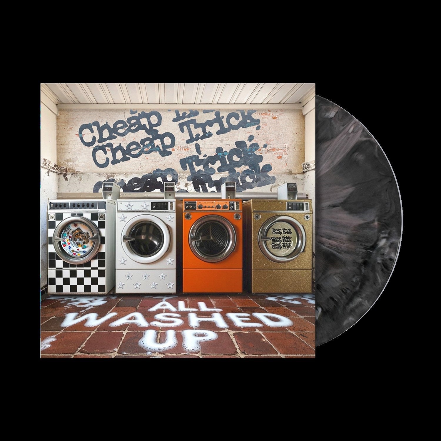 Cheap Trick - All Washed Up [Graphite Marble LP] Vinyl