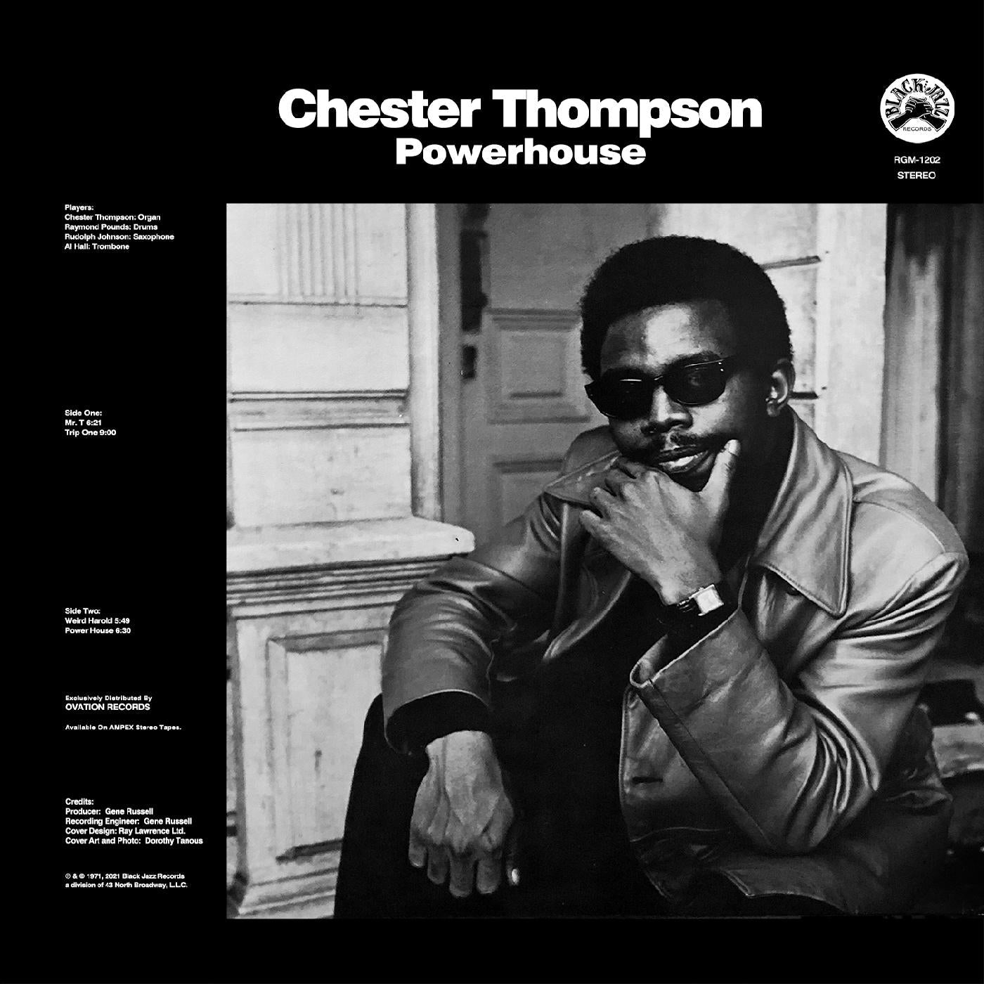 Chester Thompson - Powerhouse (Blue With Black Swirl Vinyl) Vinyl