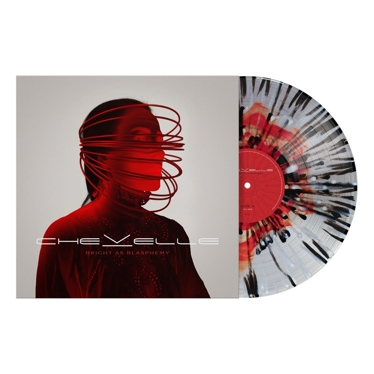 Chevelle - Bright As Blasphemy (Indie Exclusive) (Ruby/Clear/White-Black Splatter Vinyl) Vinyl