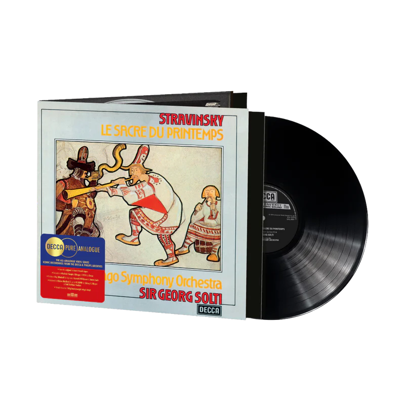 Chicago Symphony Orchestra/Sir Georg Solti - Stravinsky: Le Sacre Du Printemps (Decca Pure Analogue Series) [180G LP] Vinyl