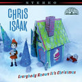 Chris Isaak - Everybody Knows It's Christmas (Deluxe) [Spring Green/Bone White Swirl LP] Vinyl